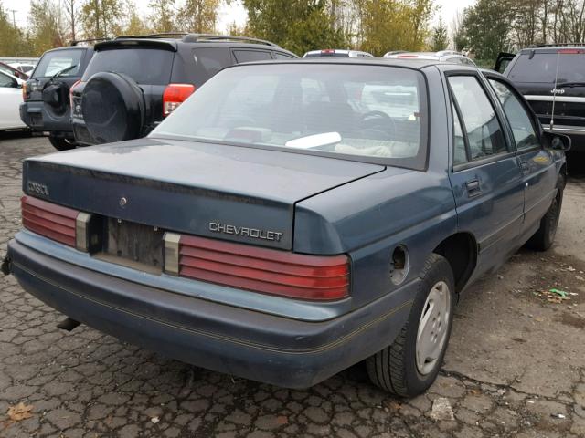 1G1LD55M3RY276125 - 1994 CHEVROLET CORSICA BLUE photo 4