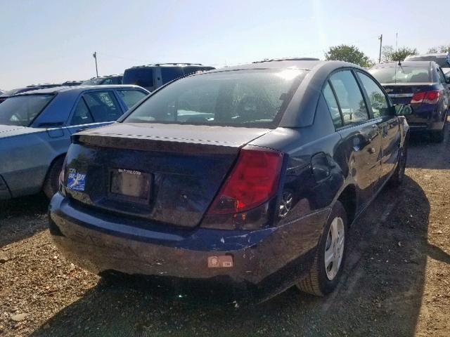 1G8AF52F33Z147277 - 2003 SATURN ION LEVEL BLACK photo 4