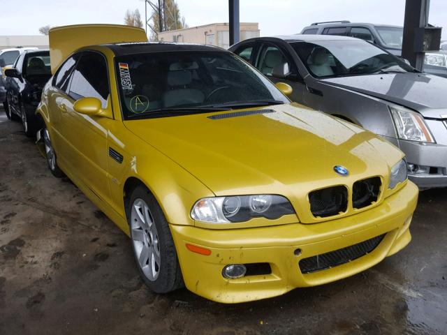 WBSBL934X4PN57264 - 2004 BMW M3 YELLOW photo 1