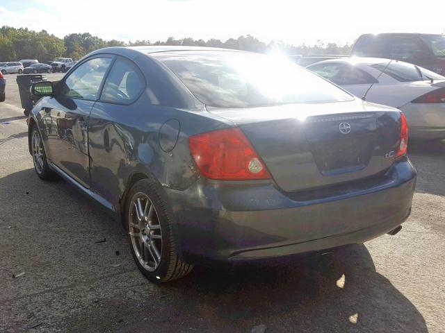 JTKDE177750038286 - 2005 TOYOTA SCION TC ნაცრისფერი ფოტო 3