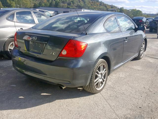 JTKDE177750038286 - 2005 TOYOTA SCION TC ნაცრისფერი ფოტო 4