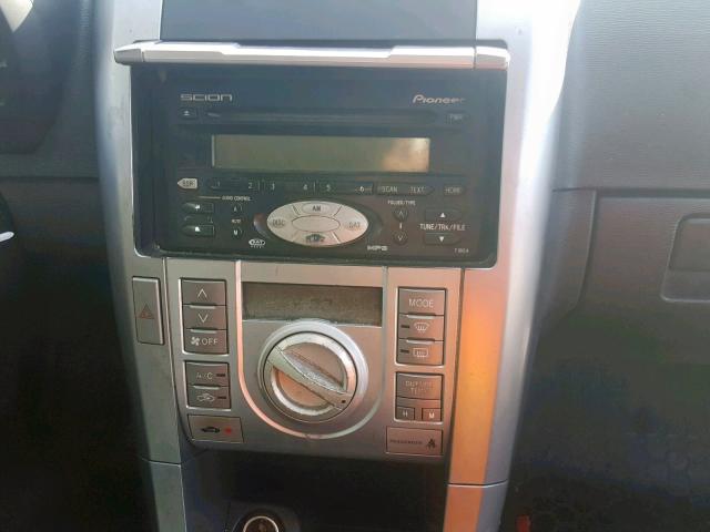 JTKDE177750038286 - 2005 TOYOTA SCION TC ნაცრისფერი ფოტო 9