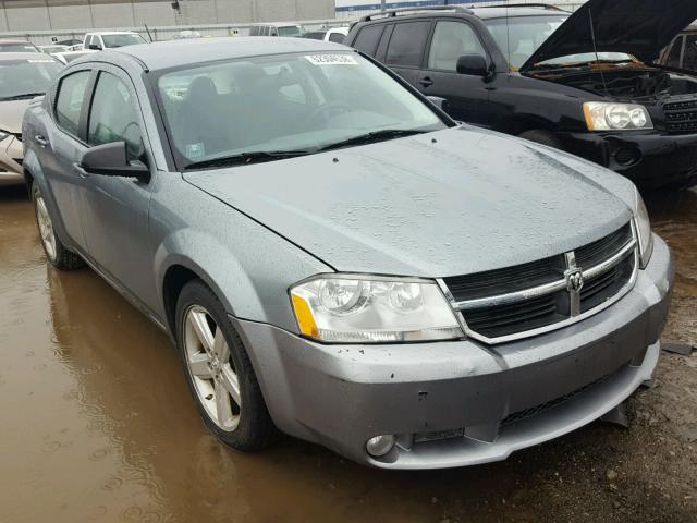 1B3LC56R28N620159 - 2008 DODGE AVENGER SX GRAY photo 1