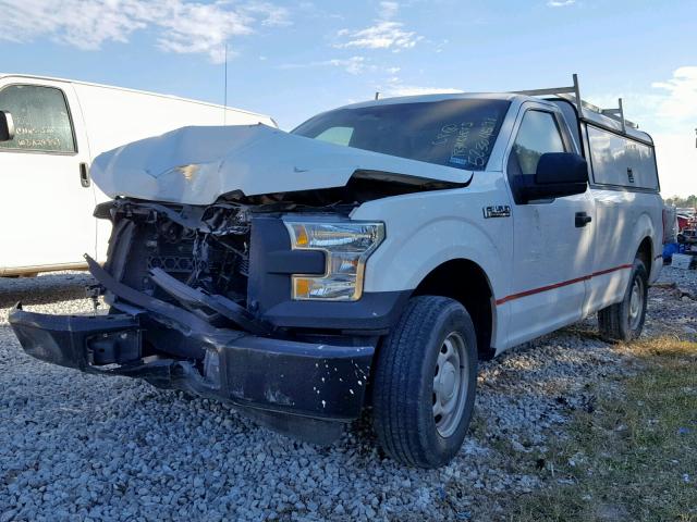 1FTMF1C88FKD25578 - 2015 FORD F150 WHITE photo 2