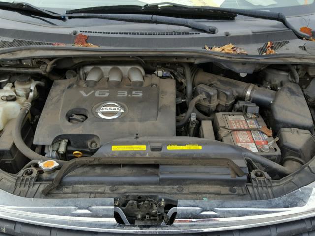 5N1BV28U88N120880 - 2008 NISSAN QUEST S SILVER photo 7