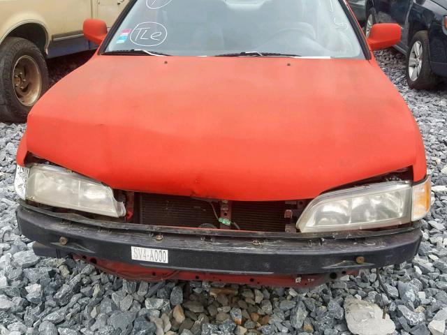 1HGCD7208VA030888 - 1997 HONDA ACCORD SE RED photo 9