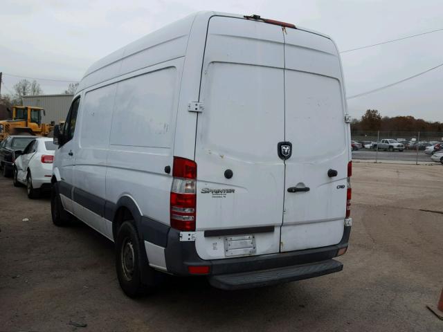 WD0PE745685276073 - 2008 DODGE SPRINTER 2 WHITE photo 3