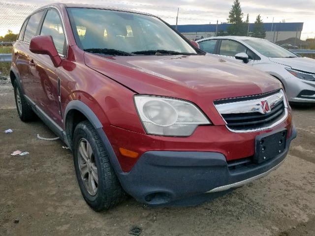 3GSCL33P28S575417 - 2008 SATURN VUE XE RED photo 1