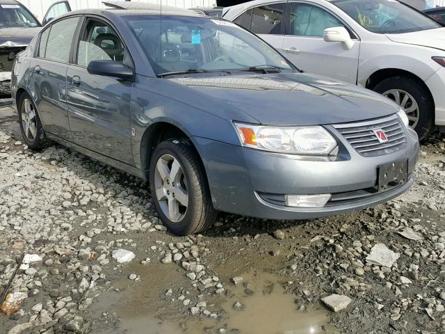 1G8AL55F27Z185027 - 2007 SATURN ION LEVEL GRAY photo 1