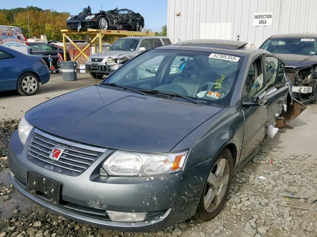 1G8AL55F27Z185027 - 2007 SATURN ION LEVEL GRAY photo 2