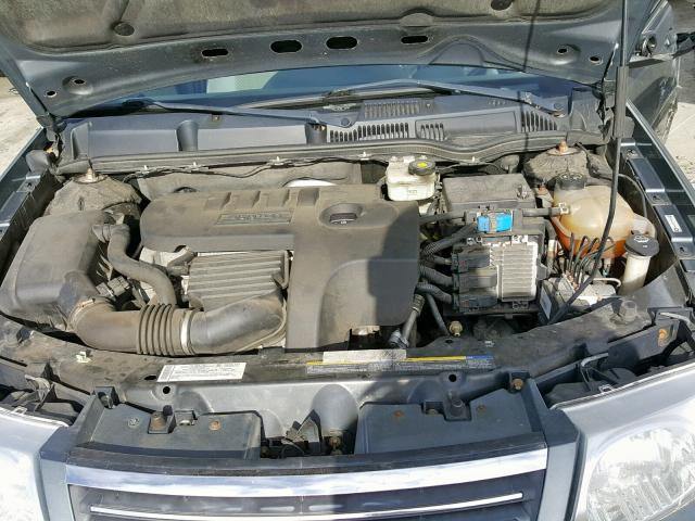 1G8AL55F27Z185027 - 2007 SATURN ION LEVEL GRAY photo 7