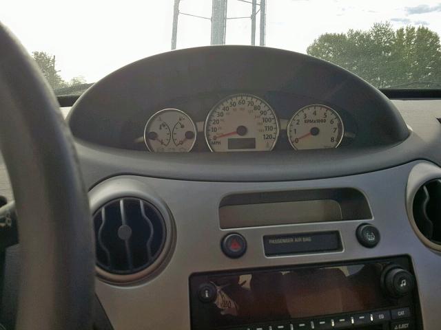 1G8AL55F27Z185027 - 2007 SATURN ION LEVEL GRAY photo 8