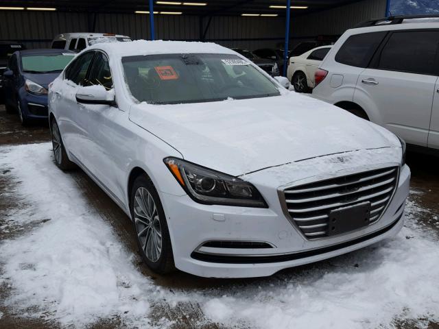 KMHGN4JE6GU140232 - 2016 HYUNDAI GENESIS 3. WHITE photo 1