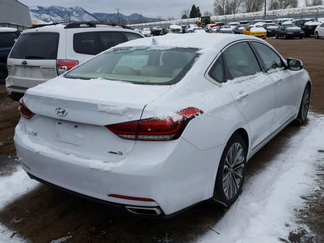 KMHGN4JE6GU140232 - 2016 HYUNDAI GENESIS 3. WHITE photo 4