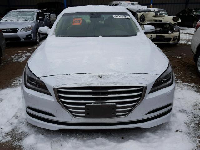 KMHGN4JE6GU140232 - 2016 HYUNDAI GENESIS 3. WHITE photo 9