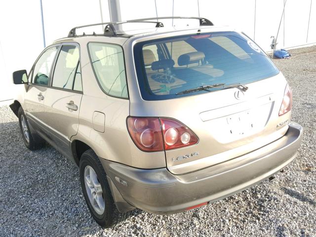 JT6HF10U0X0084042 - 1999 LEXUS RX 300 TAN photo 3