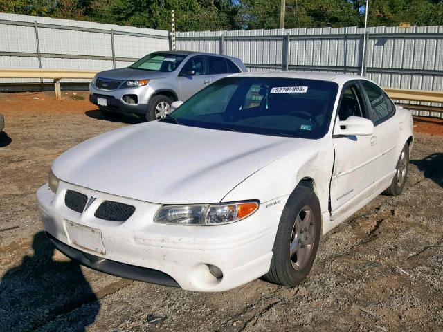 1G2WP52K2VF291417 - 1997 PONTIAC GRAND PRIX WHITE photo 2
