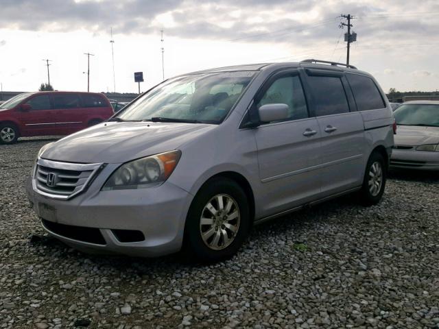 5FNRL3H64AB068703 - 2010 HONDA ODYSSEY EX GRAY photo 2