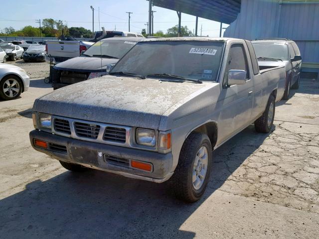 1N6SD16S1VC420123 - 1997 NISSAN TRUCK KING GRAY photo 2