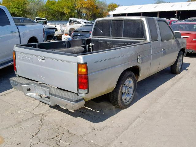 1N6SD16S1VC420123 - 1997 NISSAN TRUCK KING GRAY photo 4