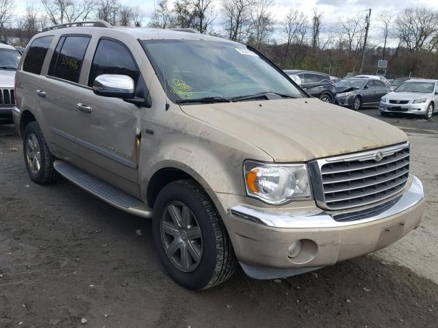 1A8HW58N28F122598 - 2008 CHRYSLER ASPEN LIMI BEIGE photo 1