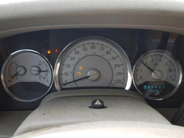 1A8HW58N28F122598 - 2008 CHRYSLER ASPEN LIMI BEIGE photo 8