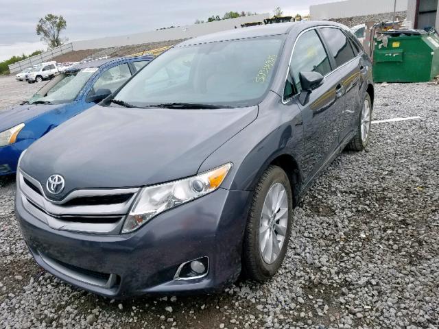 4T3ZA3BB5DU066758 - 2013 TOYOTA VENZA LE GRAY photo 2