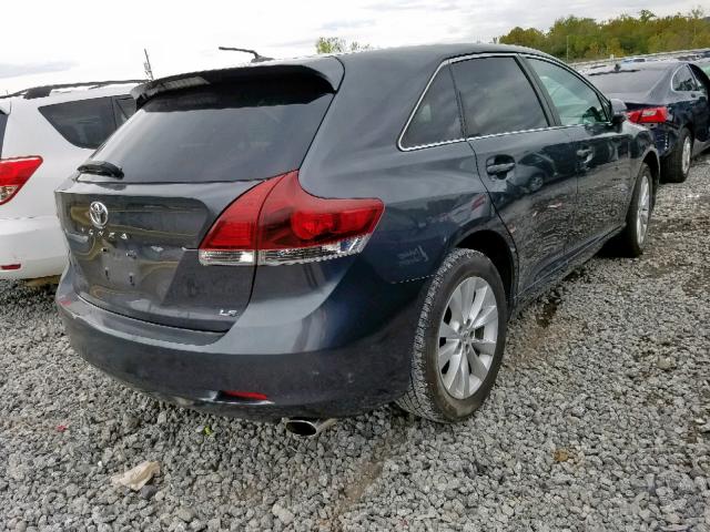 4T3ZA3BB5DU066758 - 2013 TOYOTA VENZA LE GRAY photo 4