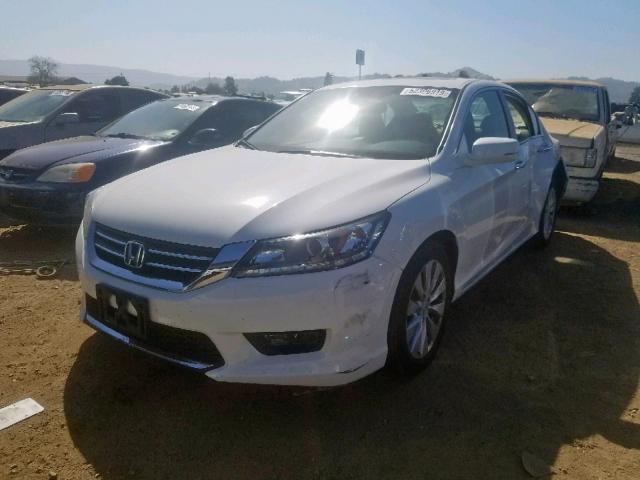 1HGCR2F88FA115932 - 2015 HONDA ACCORD EXL WHITE photo 2