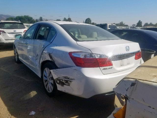 1HGCR2F88FA115932 - 2015 HONDA ACCORD EXL WHITE photo 3