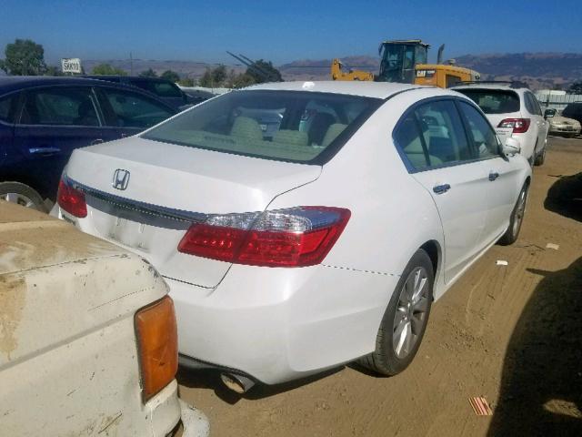 1HGCR2F88FA115932 - 2015 HONDA ACCORD EXL WHITE photo 4