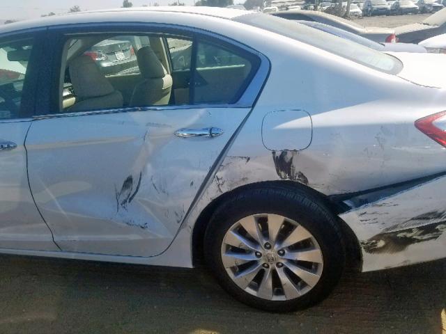 1HGCR2F88FA115932 - 2015 HONDA ACCORD EXL WHITE photo 9