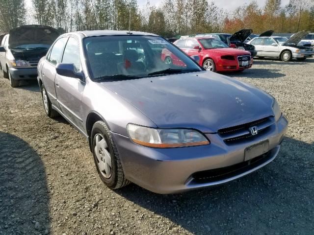 1HGCG1642YA065481 - 2000 HONDA ACCORD LX GRAY photo 1