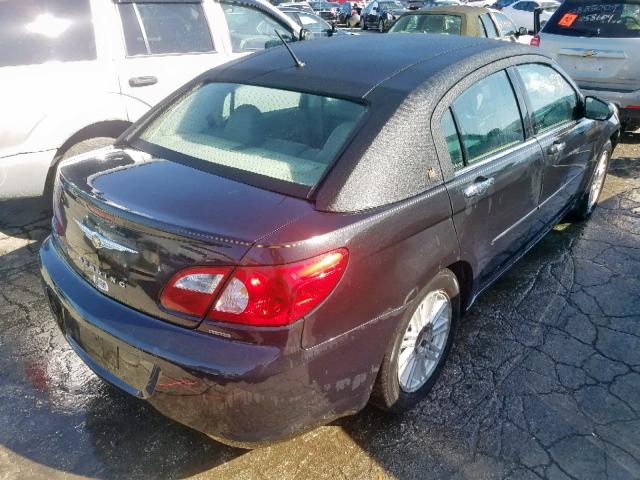 1C3LC56K67N508856 - 2007 CHRYSLER SEBRING TO BLACK photo 4