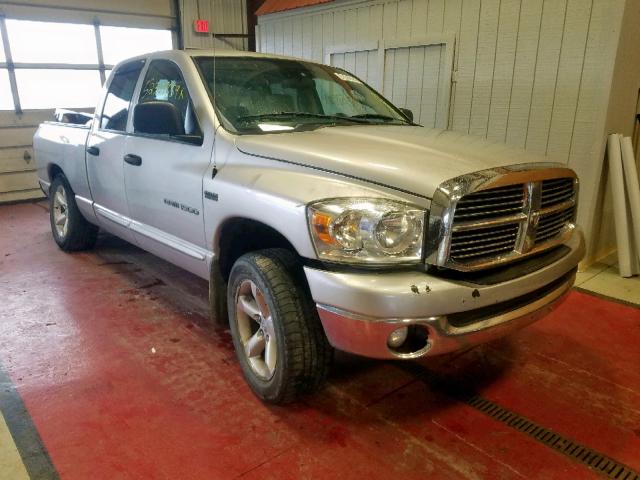 1D7HU18207J505324 - 2007 DODGE RAM 1500 S SILVER photo 1