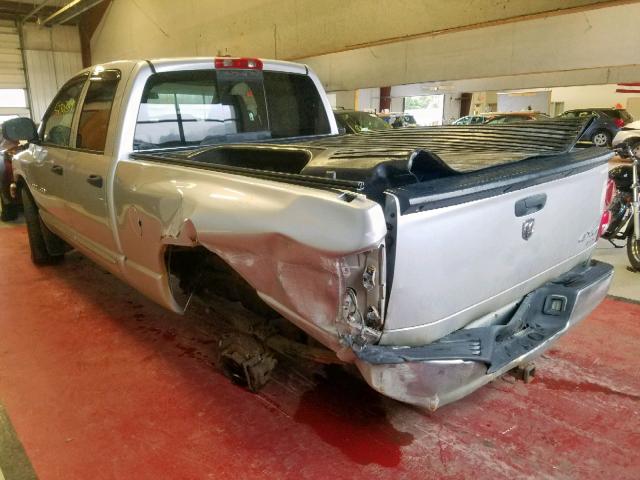 1D7HU18207J505324 - 2007 DODGE RAM 1500 S SILVER photo 3