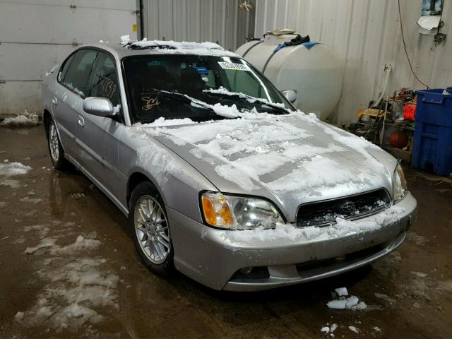 4S3BE635037214017 - 2003 SUBARU LEGACY L SILVER photo 1