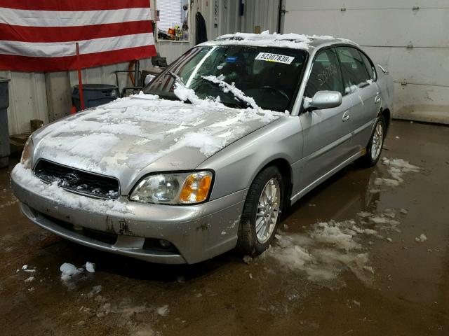 4S3BE635037214017 - 2003 SUBARU LEGACY L SILVER photo 2