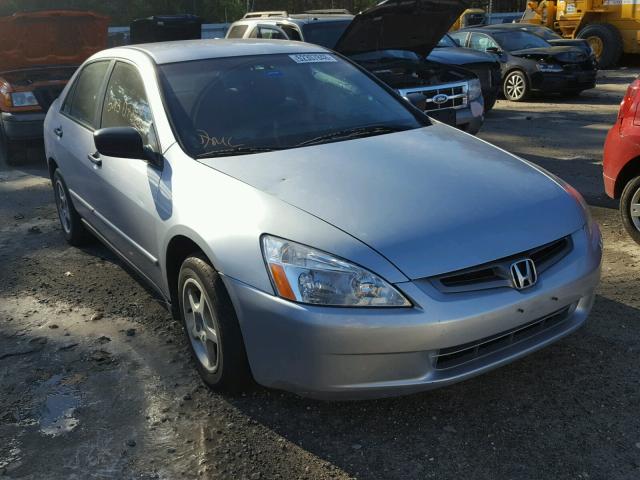 1HGCM55194A041888 - 2004 HONDA ACCORD DX SILVER photo 1