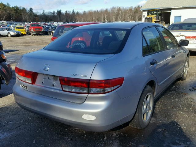 1HGCM55194A041888 - 2004 HONDA ACCORD DX SILVER photo 4