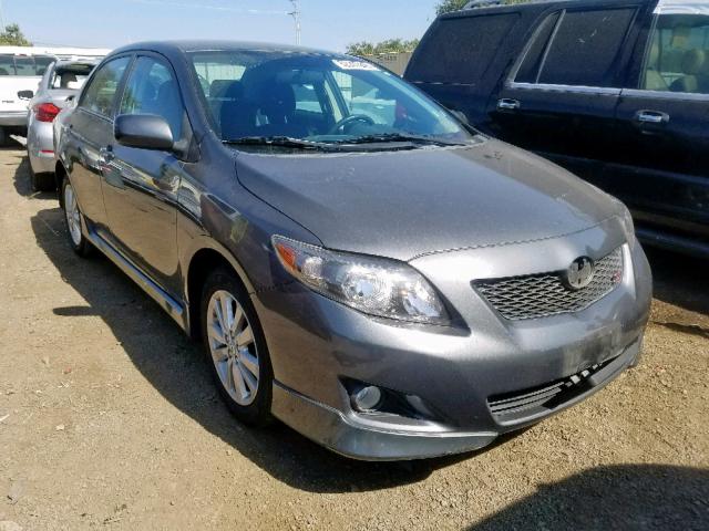 2T1BU4EE0AC430952 - 2010 TOYOTA COROLLA BA GRAY photo 1