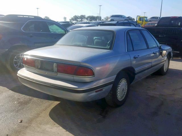 1G4HP52K8VH575574 - 1997 BUICK LESABRE CU BLUE photo 4