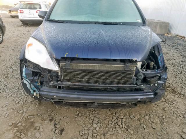 JHLRE48398C041206 - 2008 HONDA CR-V LX BLUE photo 9