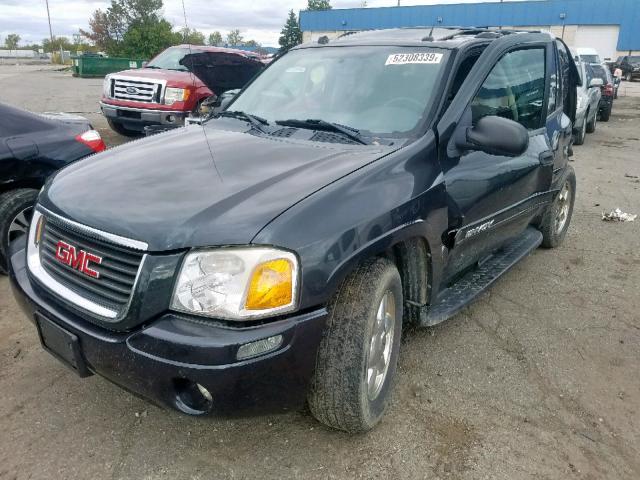 1GKDT13S152199474 - 2005 GMC ENVOY GRAY photo 2