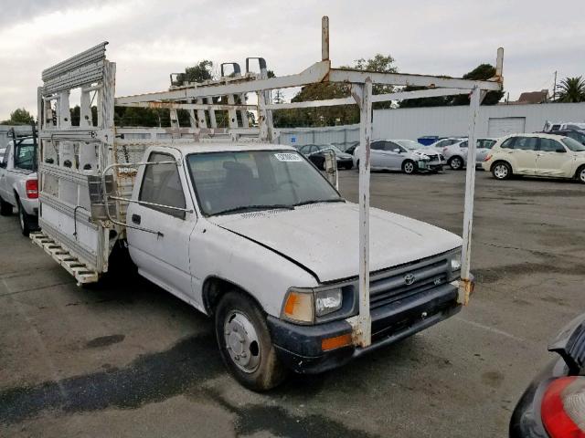 JT5VN82T9P0003921 - 1993 TOYOTA PICKUP CAB WHITE photo 1