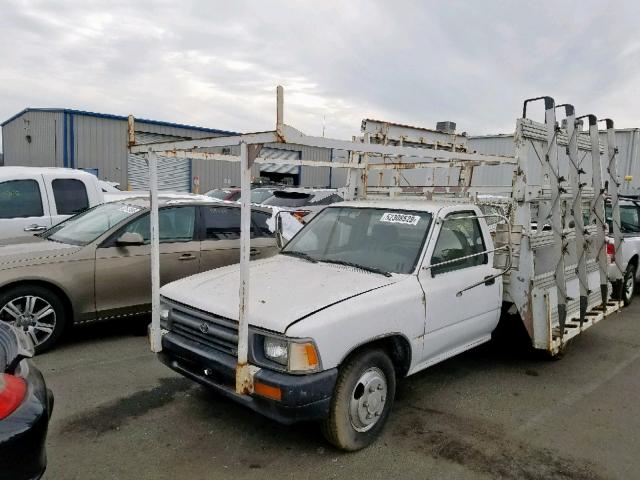 JT5VN82T9P0003921 - 1993 TOYOTA PICKUP CAB WHITE photo 2