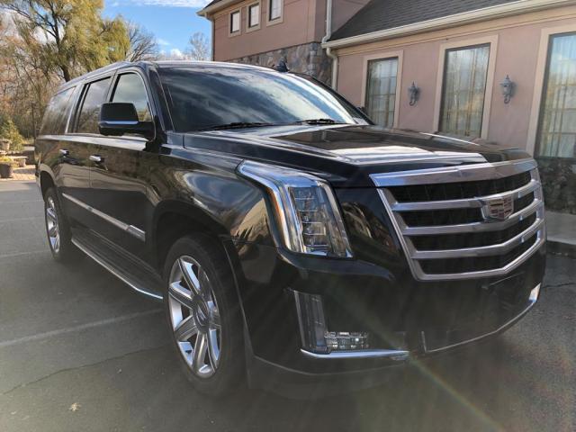 1GYS4HKJ6GR207400 - 2016 CADILLAC ESCALADE E BLACK photo 1