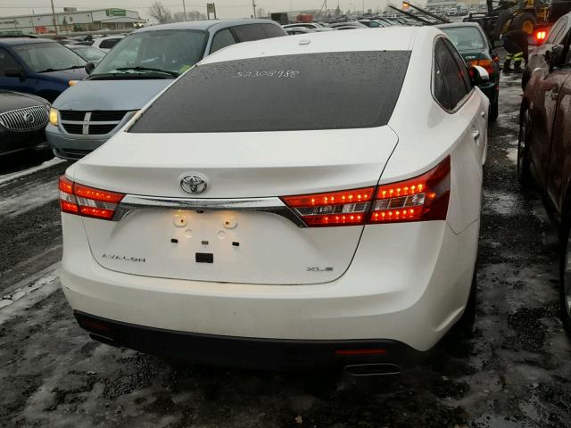 4T1BK1EB0EU127801 - 2014 TOYOTA AVALON BAS WHITE photo 4