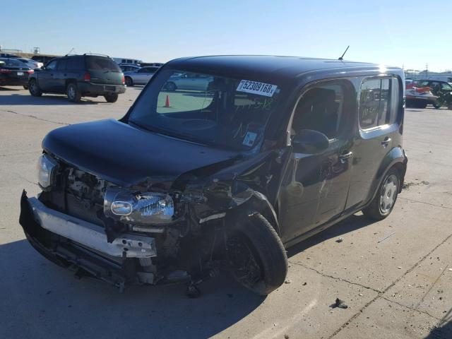 JN8AZ2KR9DT302509 - 2013 NISSAN CUBE S BLACK photo 2