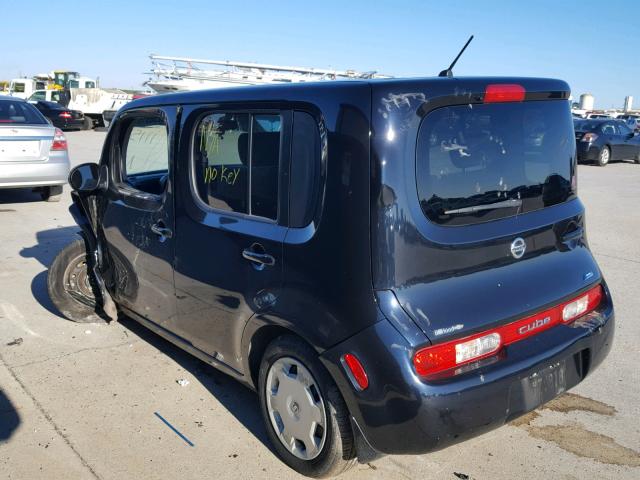 JN8AZ2KR9DT302509 - 2013 NISSAN CUBE S BLACK photo 3